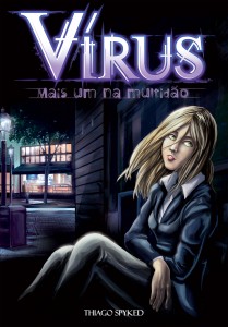 Capa de Livro: Vírus - Mais um na Multidão